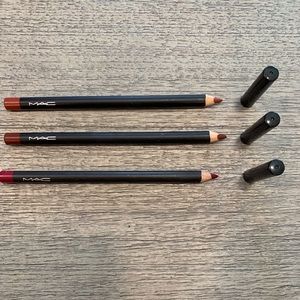 MAC Cosmetics Lot of 3 Lip Pencils